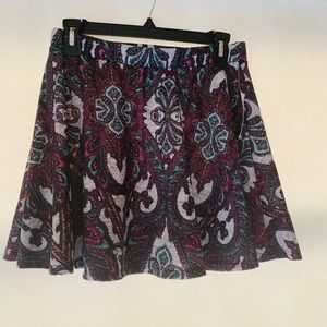 PacSun printed skirt